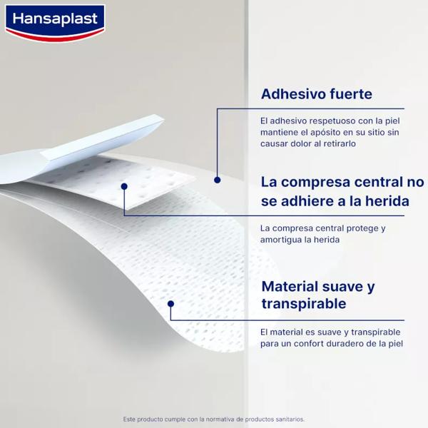 Hansaplast Sensitive 4XL 5 Dressings
