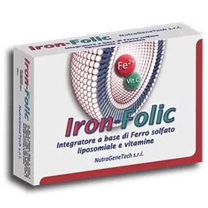 Iron-Folic Integratore Di Ferro 30 Capsule