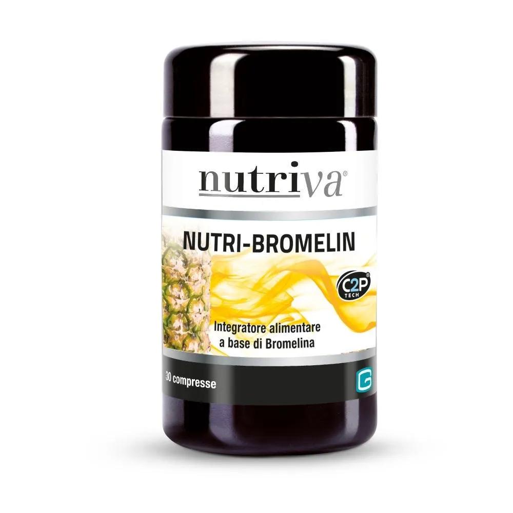 Nutriva Nutri-Bromelin Integratore 30 Compresse