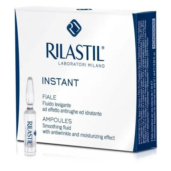 Rilastil Instant Fluido Levigante Viso 3 Fiale 1 ml