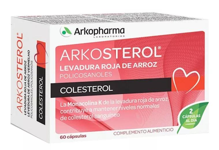 Arkopharma Arkosterol Levadura Roja de Arroz 60 Cápsulas