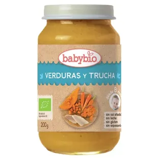 Babybio Tradition Menu Jar Vegetables with Trout 200 gr