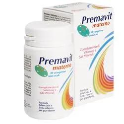 Premavit Materno Integratore Vitamine Sali Minerali 30 Compresse