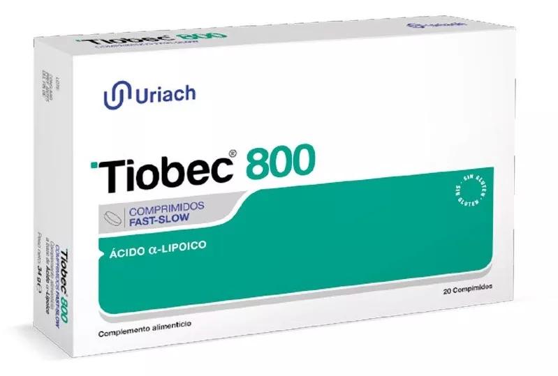 Uriach Tiobec 800 20 Comprimidos
