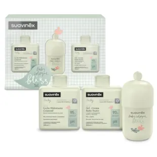 Suavinex Baby Cologne Bliss 100 ml + Gentle Bath Cream Gel 300 ml + Moisturizing Body Lotion 300 ml