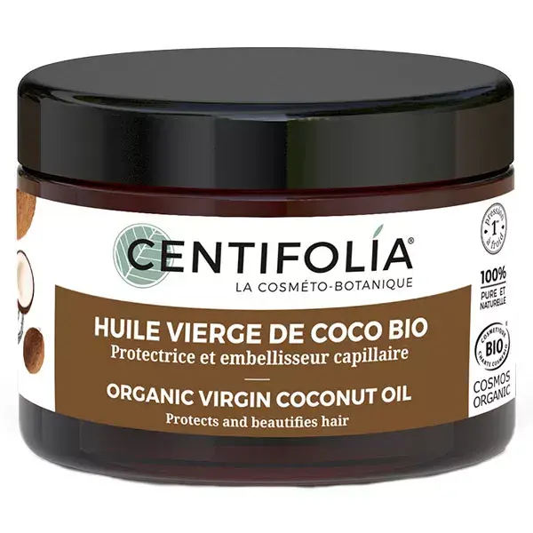 Centifolia Huile Végétale Vierge Coco Bio 125ml