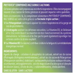 UPSA Phytovex Nez Gorge 3 Actions 20 comprimés