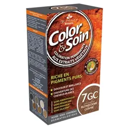Les 3 Chênes Color & Soin Coloration Permanente N°7GC Blond Doré Cuivré