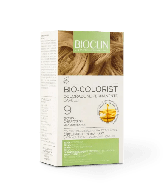 Bioclin Bio-Colorist 9 Biondo Chiarissimo Tintura Naturale Capelli