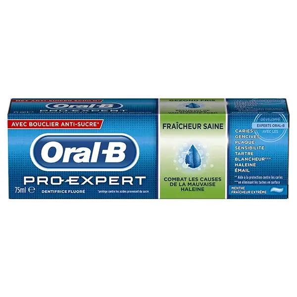 Oral B Pro-esperto dentifricio freschezza sano 75 ml