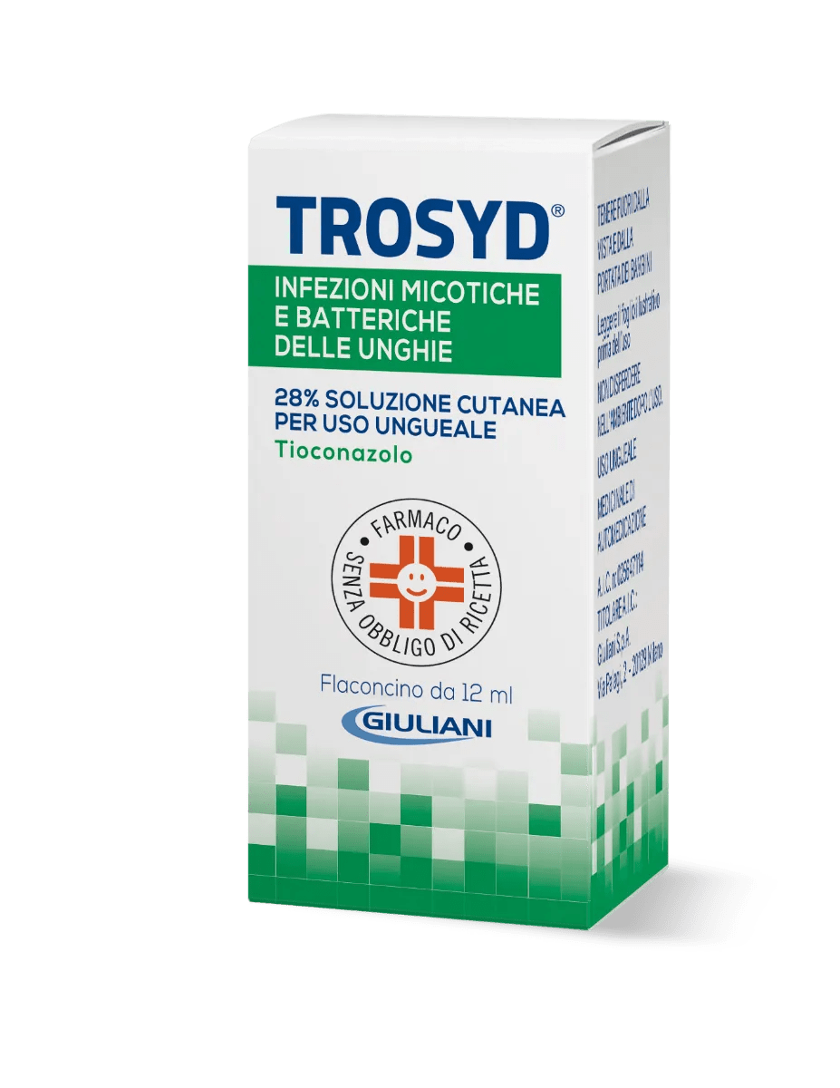 Trosyd 28% Soluzione Cutanea Per Uso Ungueale Tioconazolo 12 ml