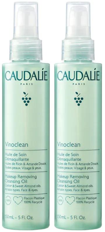 Caudalie Vinoclean Huile Traitante Démaquillante 2x150 ml