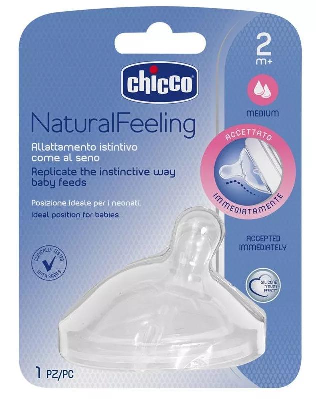 Chicco Step Up 1 Speen Silicone Anticolicos Ventiel Medium Flow 2m +