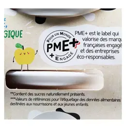 France Bébé Nutrition Brassés Yaourt Pomme Poire Bio 4 x 100g