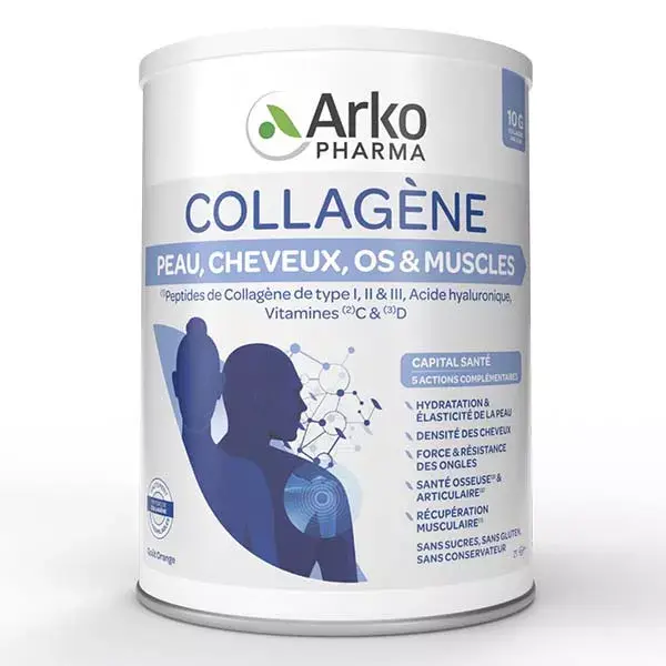 Arkopharma Collagène Peau Cheveux Articulation 260g