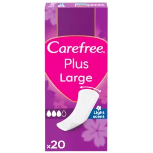 Carefree Protegeslip Plus Grande Luz 20 unidades