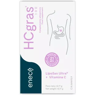 Enecé HC Gras 100 21 Cápsulas Vegetais