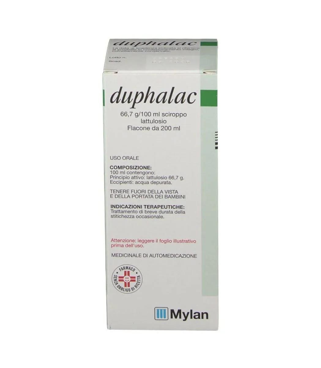 Duphalac 66,7 gr/100 ml Lattulosio Stitichezza Sciroppo 200 ml