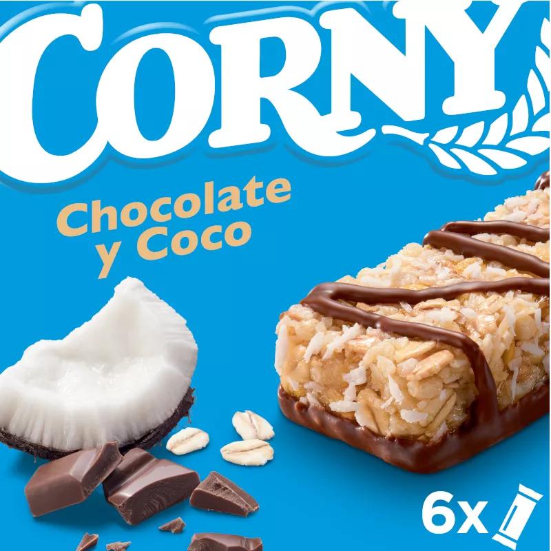 Corny Barrita Chocolate y Coco 6x25 gr