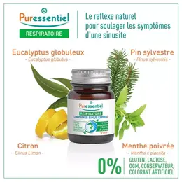 Puressentiel Respiratoire Sinus Express 15 comprimés