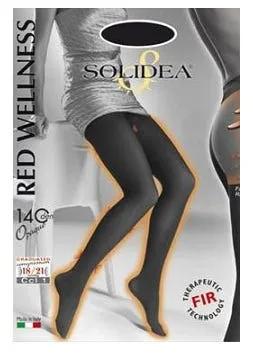 Solidea Redwellness Opaque 140 DEN Collant Coprente Compressivo Colore Moka Taglia 2 M