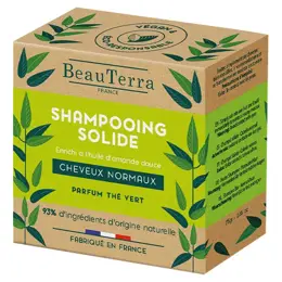 Beauterra Shampoing Solide Cheveux Normaux 75g