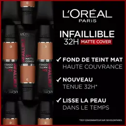 L'Oréal Paris Infaillible 32h Fond de Teint Matte Cover N°260 Sous-Ton Doré 30ml