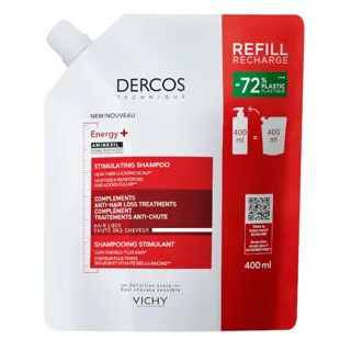 Champô Vichy Dercos Energy+ Recarga Estimulante 400 ml