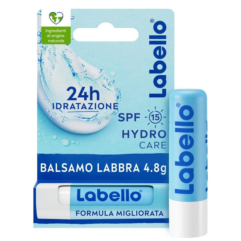 Labello Hydro Care SPF15  Burrocacao labbra Idratante e Protettivo con Aloe Vera e SPF 15 4.8 g