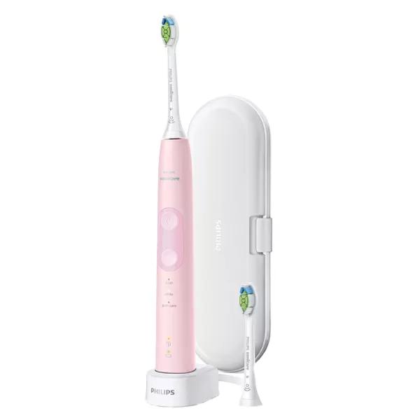 Philips Sonicare Conseil Spazzolino Elettrico HX6856/29 ProtectiveClean 5100 Rosa