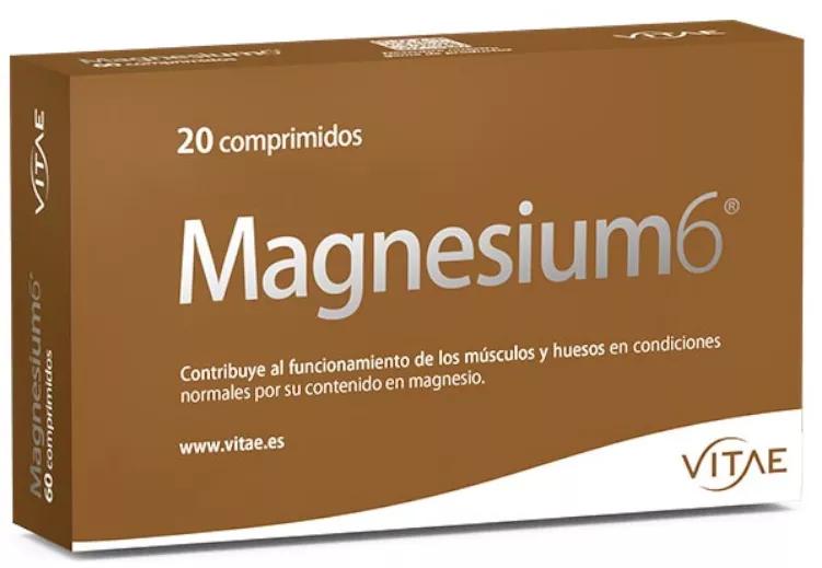 Vitae Magnesium6 20 Comprimidos