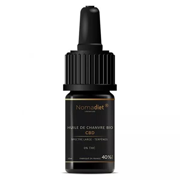 Nomadiet Huile de Chanvre Bio CBD 40% 10ml