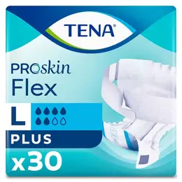 TENA Proskin Flex Change Avec Ceinture Plus Taille L 30 unités