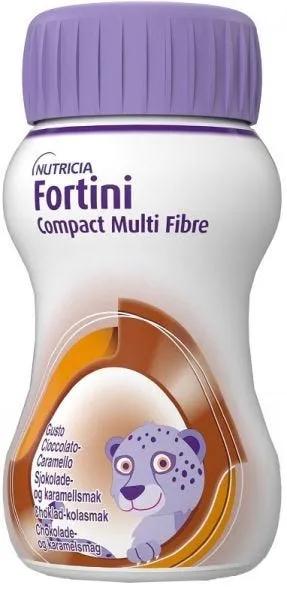 Fortini Compact Multi Fibre Gusto Cioccolato Caramello 4x125ml