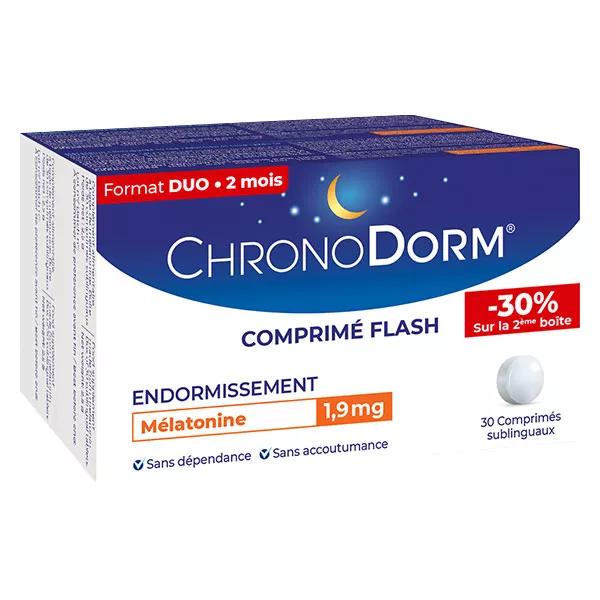 ChronoDorm Sleep Melatonin 1.9mg Set of 2 x 30 Tablets