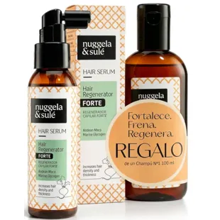 Nuggela &amp; Sulé Forte Hair Regenerating Serum 70 ml + Shampoo No. 1 100 ml