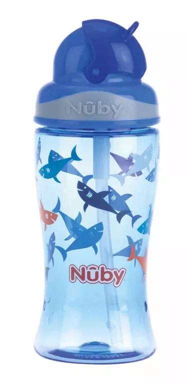 Nuby Taza Flip-It de Tritan 360 ml +3 Años Azul