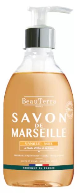 Beauterra Savon de Marseille Vanille et Miel 300 ml