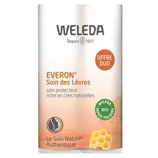 Weleda Stick Labiale Everon Confezione da 2x4.8 g