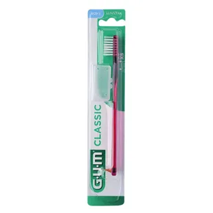 GUM spazzolino denti Classic Soft 4 righe piccola testa ref 407