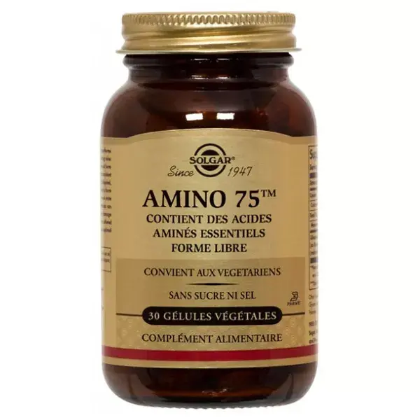 Solgar Amino 75 30 gélules végétales