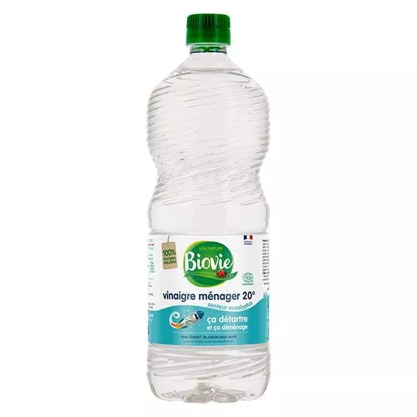 Biovie Entretien Multi-Usages Vinaigre Ménager 20° Eucalyptus 1L