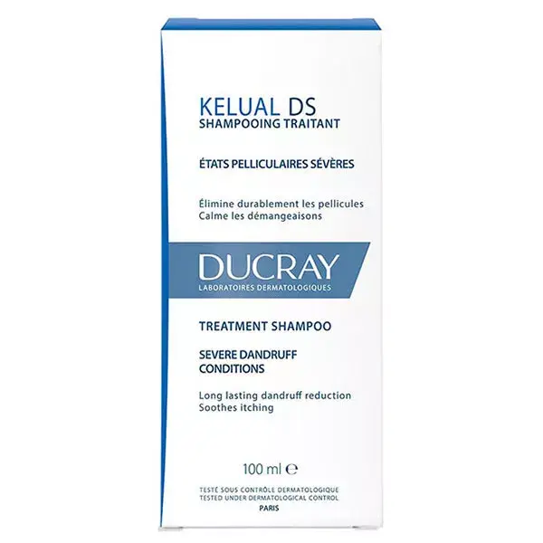 Ducray Kelual DS Shampoing Traitant États Pelliculaires Sévères 100ml
