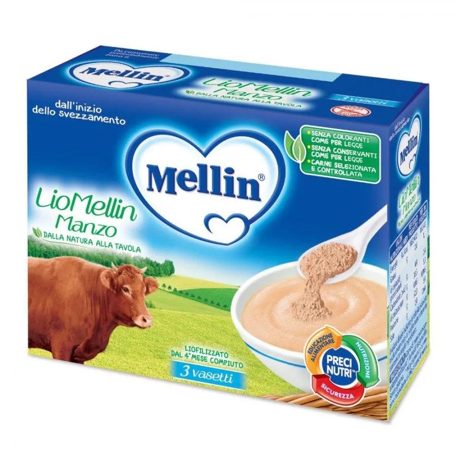 Mellin LioMellin Manzo Liofilizzato 3 x 10 g