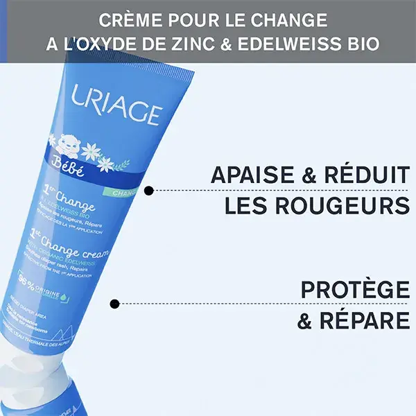 Uriage Bébé 1er Change Apaisant Reparateur Haute Tolérance 100ml