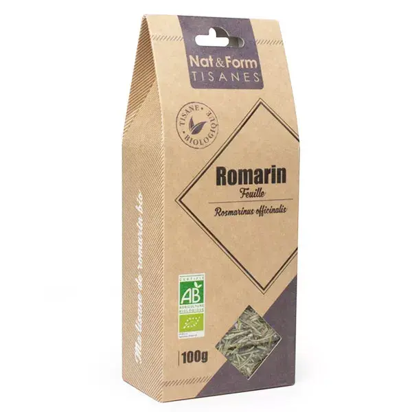Nat & Form Organic Rosemary Infusion Tea 100g 