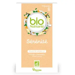 Vitavea - BioNutrisanté - Infusion Sérénité - Saveur Vanille - 20 sachets