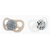 Twistshake Silicone Pacifier White +6m 2 pcs