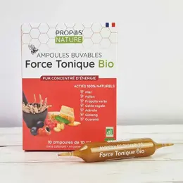 Propos' Nature Apithérapie Force Tonique Bio 10 ampoules