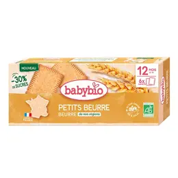 Babybio Petit Beurre Farine de France Bio 120g